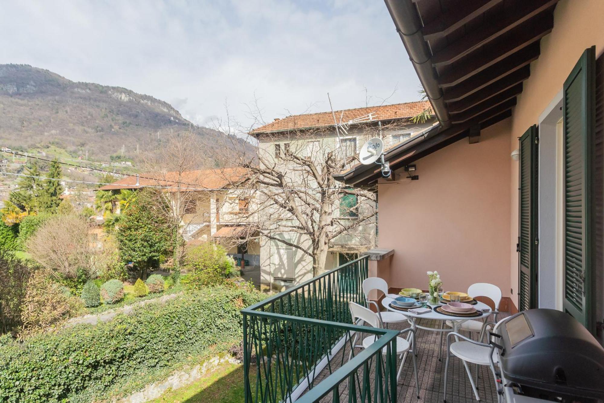 גראבדונה Ponente Balcony & Garden By Rent All Como מראה חיצוני תמונה